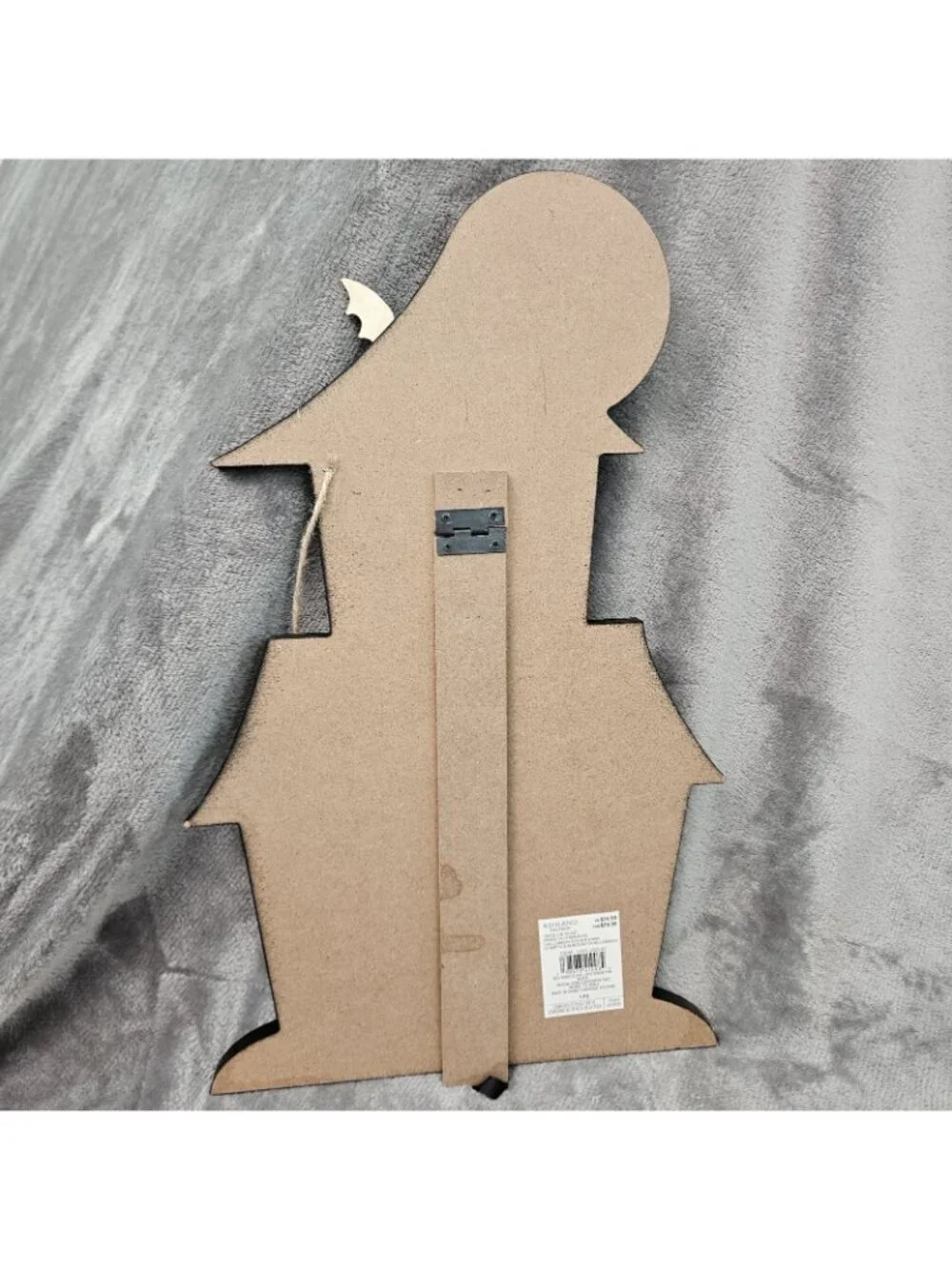 Halloween Countdown Calendar New Moveable Ghost Black Orange Frame Stand Wood
